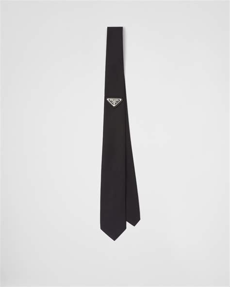 prada polo tie|re nylon gabardine tie.